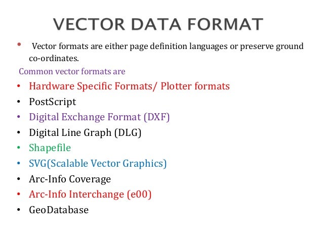 Vector data model