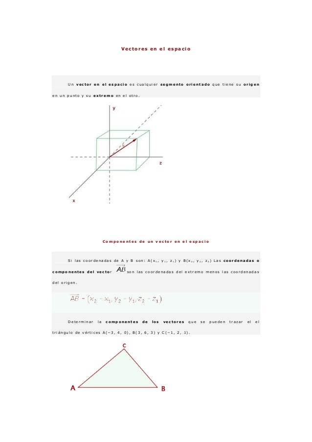 Vectores En El Espaci1