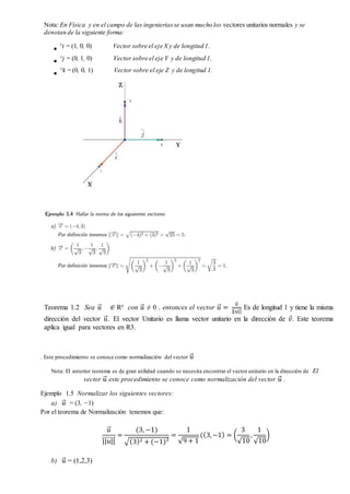 Vectores en r2 y r3 | DOCX