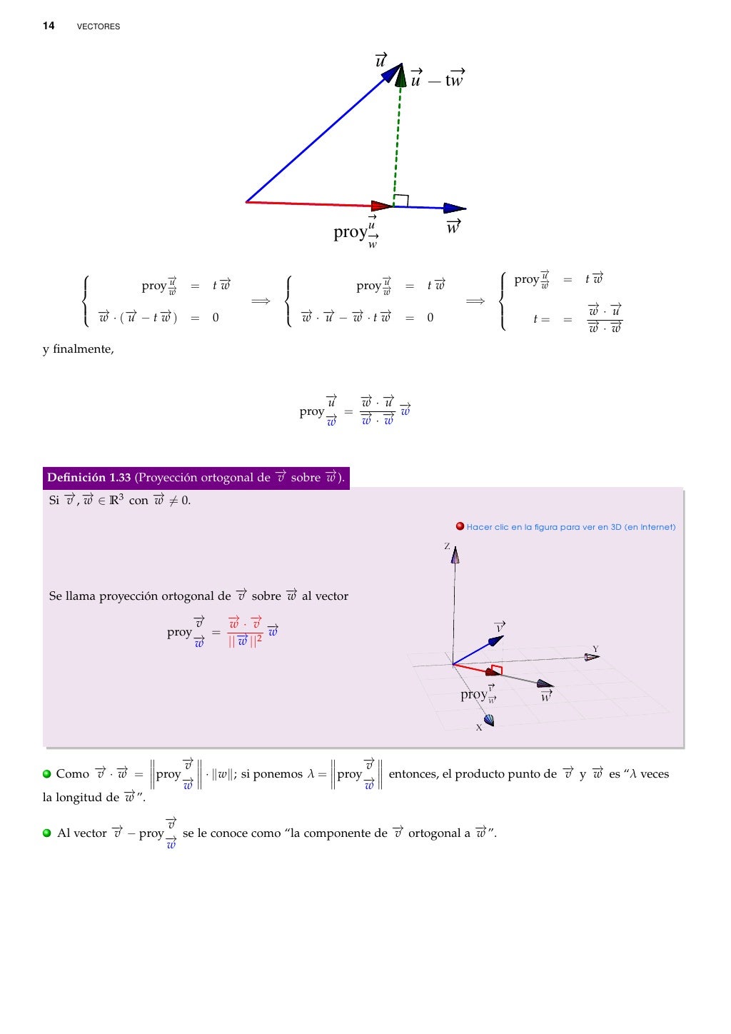Vectores r2 y r3