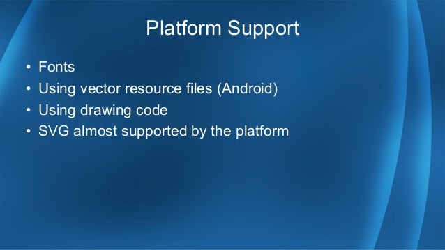 Vector Graphics In Xamarin