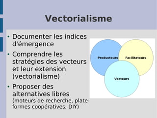 Vectorialisme et production coopérative