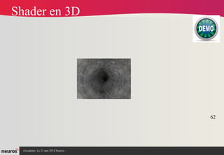 nAcademy Le 23 mai 2014 Neuros -
Shader en 3D
62
 
