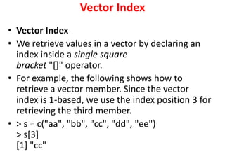 Vectormaths and Matrix in R.pptx
