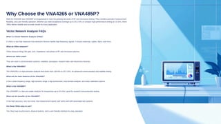 Vector Network Analyzer | Precision Testing for RF & Microwave ...