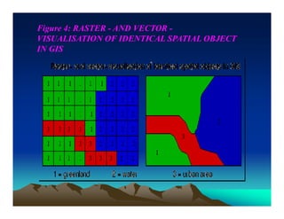 ADVANTAGES OF RASTER AND VECTOR DISADVANTAGES OF RASTER AND VECTOR DATA ...