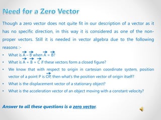 Vectors - A Basic Study | PPSX