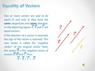 Vectors - A Basic Study | PPT