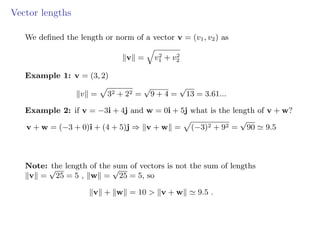 Dimensions Examples Vector Example Vectors-2 - Vectors in three and higher dimensions.pdf