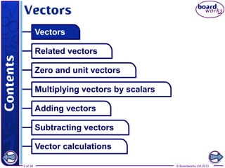 Vectors | PPTX | Desktop Publishing | Computer Software and Applications