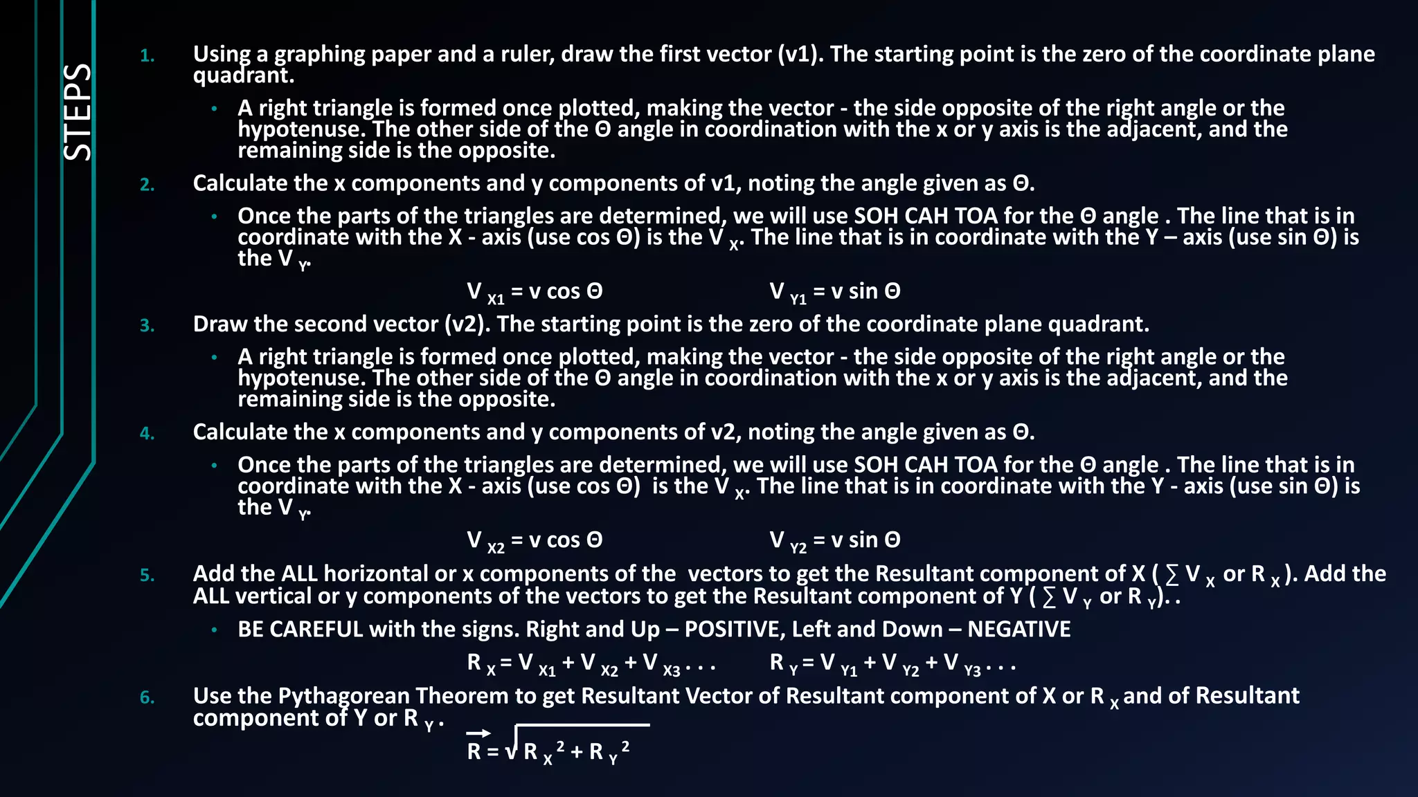 Lesson 2: Vectors | PPTX