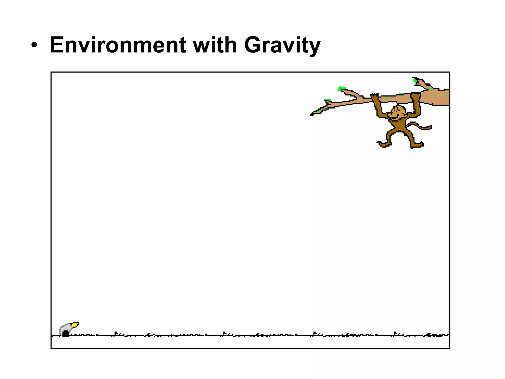 • Environment with Gravity
 