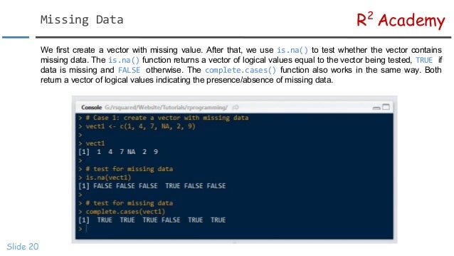 R Programming: Introduction to Vectors