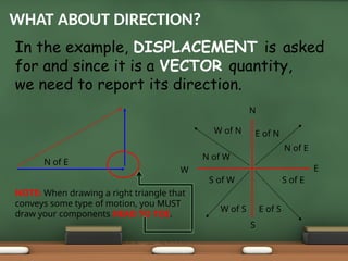Direction Physics General Physics 1 - Scalar and Vectors .ppt