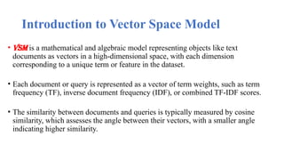Vector Space Modelin Information Storage and Retrieval .pptx