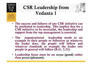Vedanta and CSR | PDF