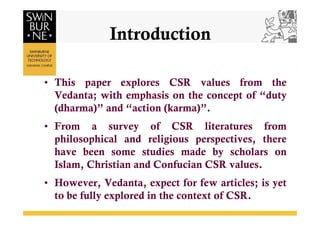 Vedanta and CSR | PDF