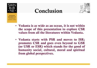 Vedanta and CSR | PDF