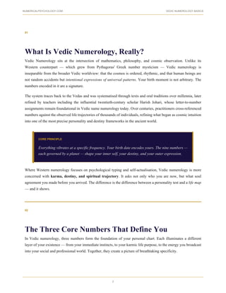Comprehensive Guide to Vedic Numerology: Understanding Your Cosmic ...