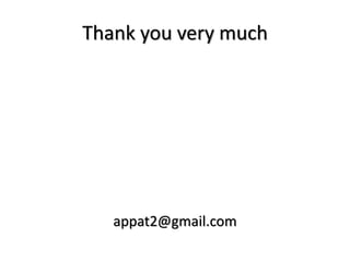 Thank you very much
appat2@gmail.com
 