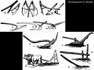 Development of plough
 