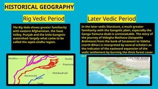 Videgha Mathava Transition from Rig Vedic to Later Vedic Culture: Social, Economic, and ...