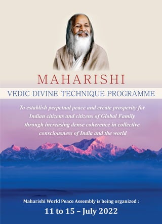 Vedic Divine Technique Programme – 2022 1
Page No.
 
