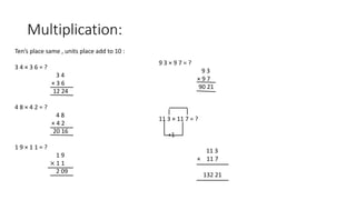 Vedic mathematics | PPTX
