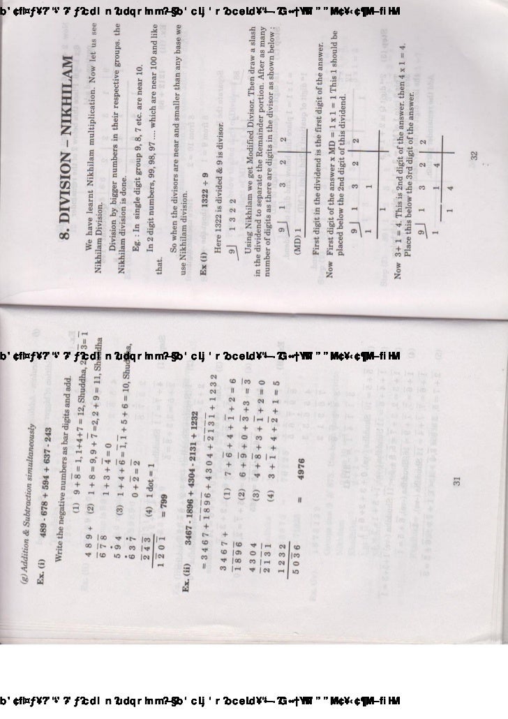 Vedic maths book II