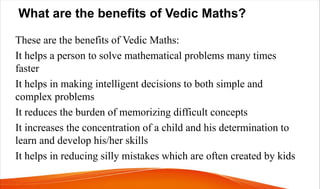 Vedic math some tips and tricks | PDF