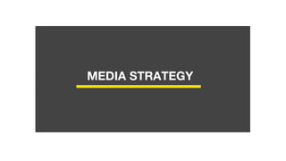 MEDIA STRATEGY
 
