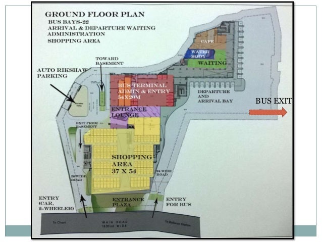 100 Bus Terminal Floor Plan Design Just Architecture 100