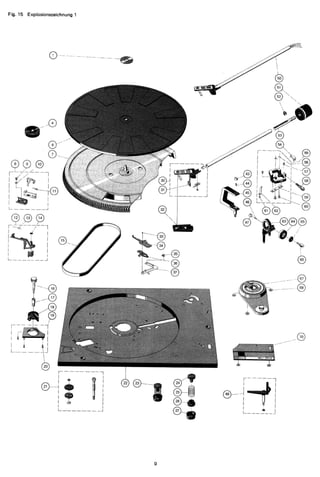 Dual CS 504 service manual (german) | PDF