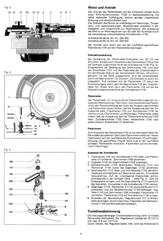 Dual CS 504 service manual (german) | PDF