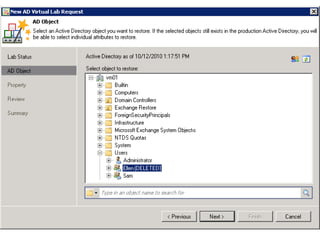 Automatically manages an isolated virtual lab