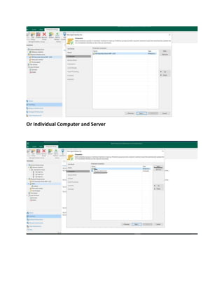 Or Individual Computer and Server
 