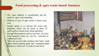 Prospects and challenges of rural entrepreneurship in india | PDF