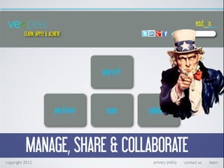 MANAGE, SHARE & COLLABORATE
 