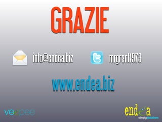 GRAZIE
info@endea.biz   mrgrant1973

      www.endea.biz
 