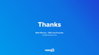 Pitch deck we are using to raise $6m for Veeqo from VCs