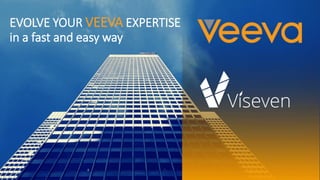 EVOLVE YOUR VEEVA EXPERTISE
in a fast and easy way
 