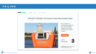 Online Games Consulting & Services @icotom
F A I L I N G
 