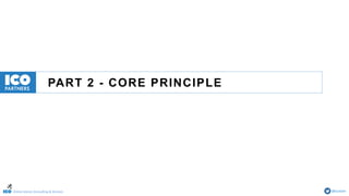 Online Games Consulting & Services @icotom
PART 2 - CORE PRINCIPLE
 