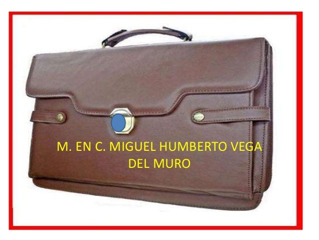 PORTAFOLIOD EVIDENCIAS
M. EN C. MIGUEL HUMBERTO VEGA
DEL MURO
 