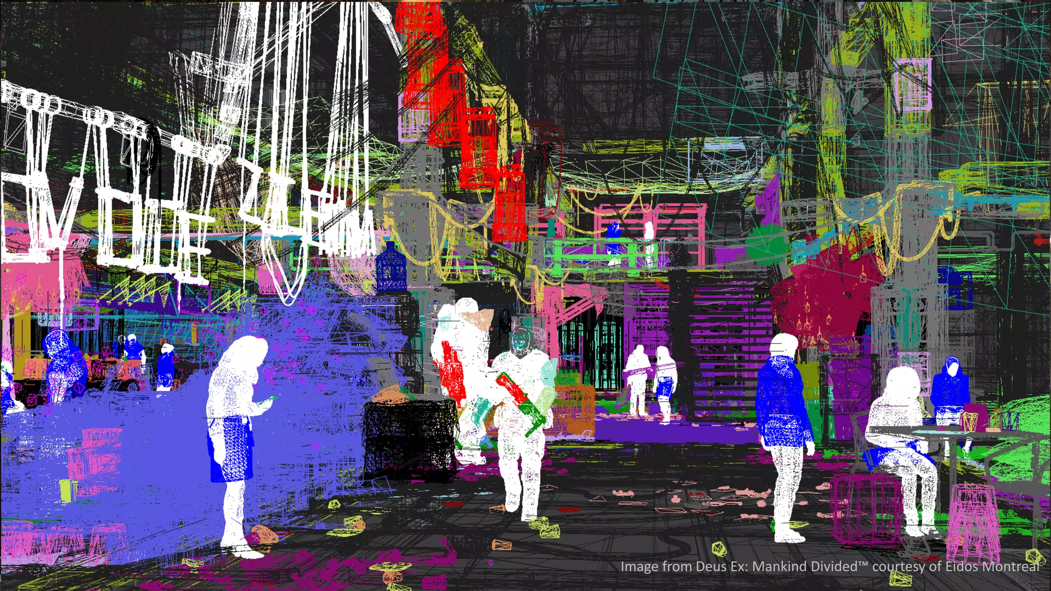 CONFIDENTIAL | UNDER NDA UNTIL JANUARY 5, 2017, 9AM ESTCONFIDENTIAL | UNDER NDA UNTIL JANUARY 5, 2017, 9AM EST Image from Deus Ex: Mankind Divided™ courtesy of Eidos Montreal
 