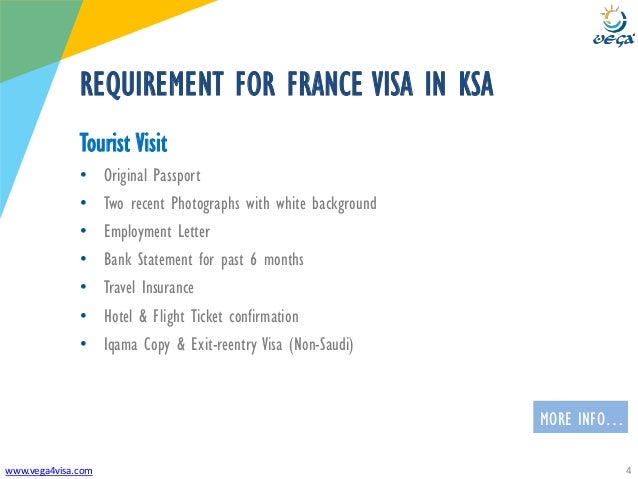 france tourist visa requirements from saudi arabia