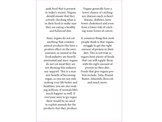 Vegan booklet