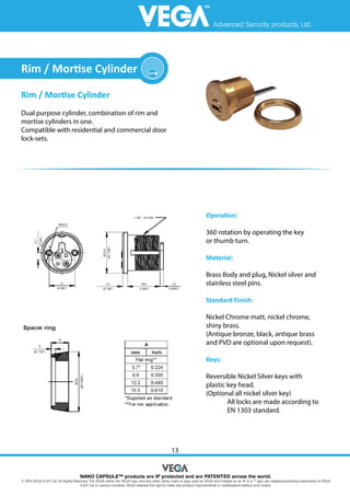 Vega product catalogue | PDF
