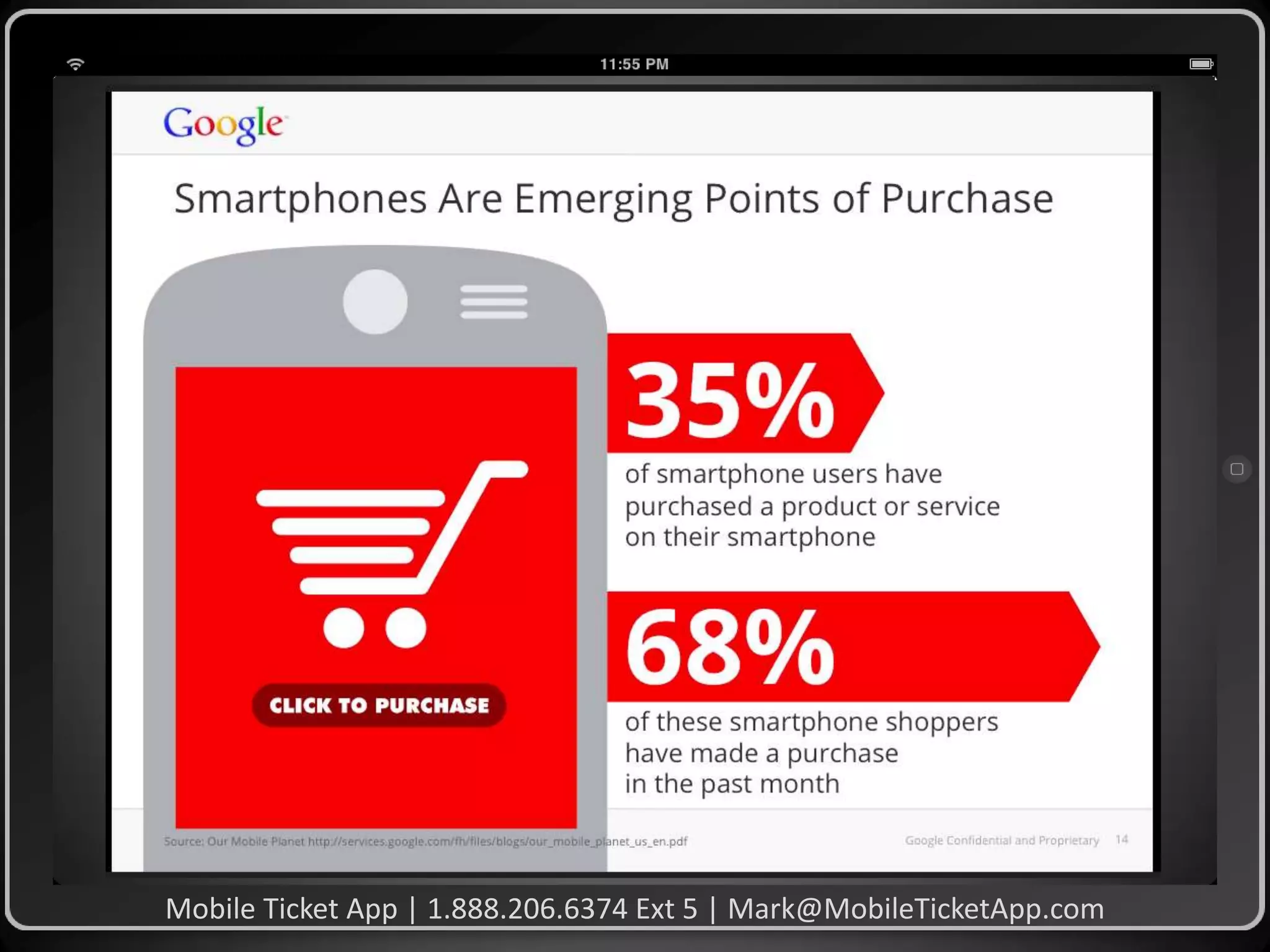 Mobile Ticket App | 1.888.206.6374 Ext 5 | Mark@MobileTicketApp.com

 