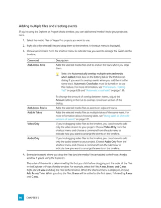 sony vegas pro 13 tutorial sheets sony vegas pro 13 tutorial sheets